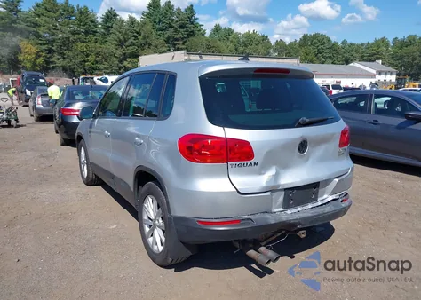 2014 Volkswagen Tiguan Se из США, поврежденный, VIN WVGBV3AX4EW541155